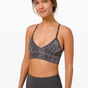 Lululemon ‘Ebb to Street’ Grey Sports Bra